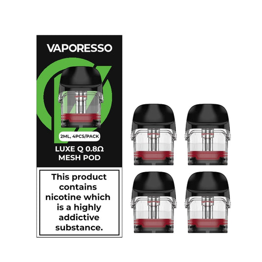 Vaporesso Luxe Q2 Replacement Pod - Pack Of 4