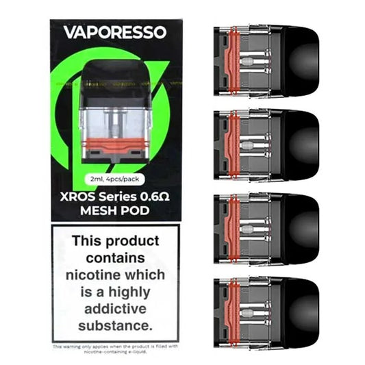 Vaporesso Xros Replacement Pod - Pack Of 4