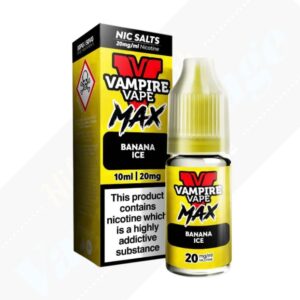 Vampire Vape Max - Banana Ice 10ml - 10mg