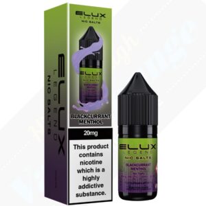 ELUX - Blackcurrant Menthol 10ml - 20mg