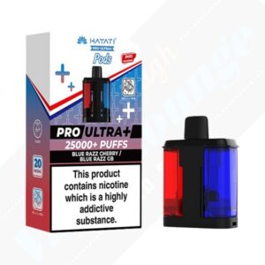 Hayati - Pro Ultra 25K - Blue Razz Cherry / Blue Razz GB Refill