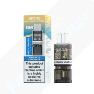 Juicy Pod - Nova Max 10K - Blue Razz Lemonade Refill