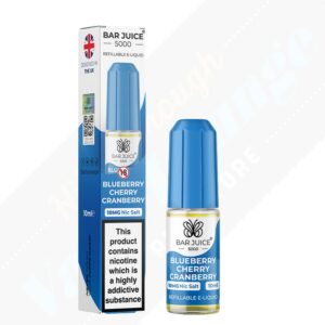Bar Juice 5000 - Blueberry Cherry Cranberry 10ml - 10mg
