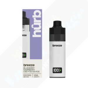 HURB CBD - 1000mg Blueberry & Raspberry Device