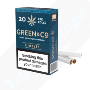 Green & Co - CBD Classic Prerolled - 20 Pack