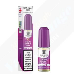 Bar Juice 5000 - Grape Gummy Bear 10ml - 10mg