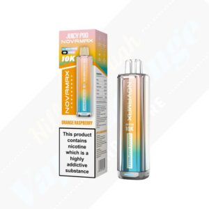 Juicy Pod - Nova Max 10K - Orange Raspberry Device