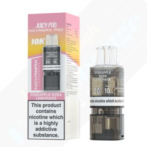 Juicy Pod - Nova Max 10K - Pineapple Soda Lemonade Refill