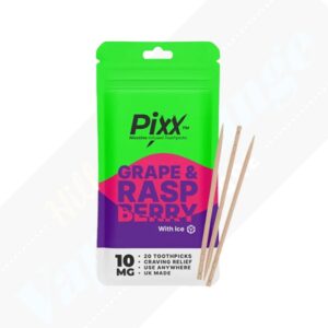 PIXX - Nicotine Toothpick 10mg - Grape & Raspberry