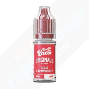 Ohm Brew Double Brew - Sour Strawberry 10ml - 10mg