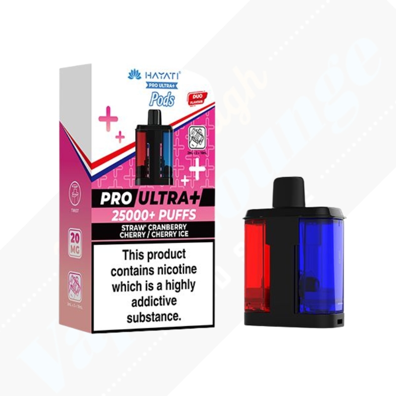 Hayati - Pro Ultra 25K - Strawberry Cranberry Cherry / Cherry Ice Refill