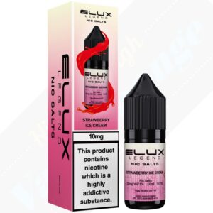 ELUX - Strawberry Ice Cream 10ml - 10mg