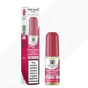 Bar Juice 5000 - Strawberry Cherry Raspberry 10ml - 5mg