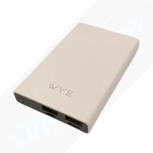 Wyeflux - 5000MaH Portable Power Bank - White