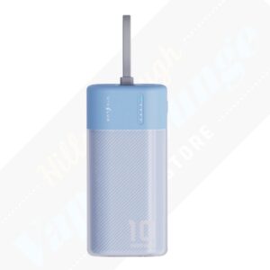 Wyeflux - 10000MaH 20W Mini Portable Power Bank - Blue